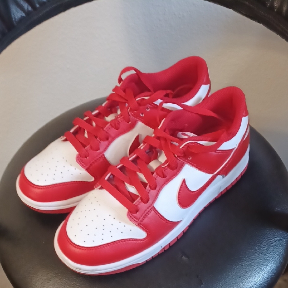 Nike University Red Dunk Low Sneakers